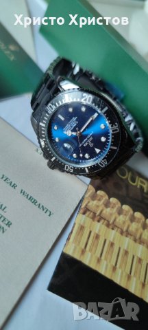  Мъжки луксозен часовник Rolex Submariner , снимка 9 - Мъжки - 41513100