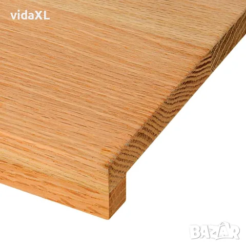 vidaXL Стълбищни стъпала, 12 бр, светлокафяви, 70x25x2 см, дъб масив, снимка 8 - Изтривалки - 56146877