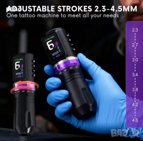 Машина за татуировки/Tattoo machine, снимка 5 - Друго оборудване - 55817812