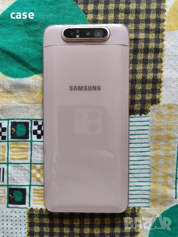 Samsung A80 128GB /8RAM с кутия в добро състояние цвят роузголд, снимка 1 - Samsung - 48066729