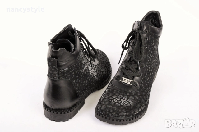 NEW! Ниски дамски боти - Два цвята, снимка 4 - Дамски боти - 52660056