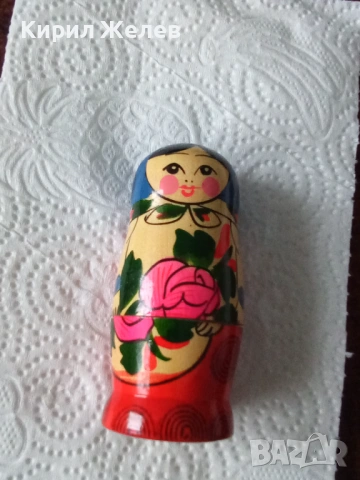 Руска матрьошка дървена играчка 53831