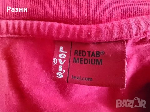Тениска с дълъг ръкав Levis Red Tab (M), снимка 3 - Блузи - 53845645