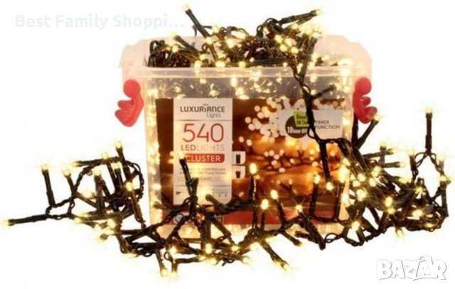 Луксозни LED 540 лампички, снимка 2 - Лед осветление - 38802518