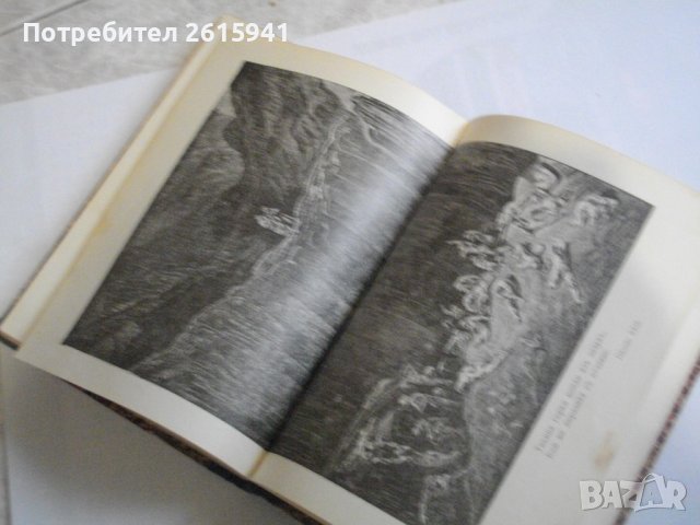 "Адъ"-Данте Алигиери-Стара Книга-1912г-С Илюстрации от Густавъ Доре-ОТЛИЧНА, снимка 14 - Антикварни и старинни предмети - 39469353