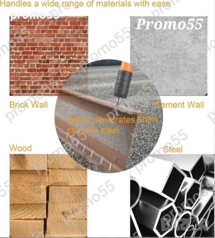 Професионални Кръгли Стоманени Пирони с Резба и Гайка за Пистолет, снимка 12 - Други инструменти - 50626846