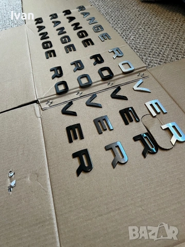 Букви/Емблеми Range Rover , снимка 6 - Аксесоари и консумативи - 53720589