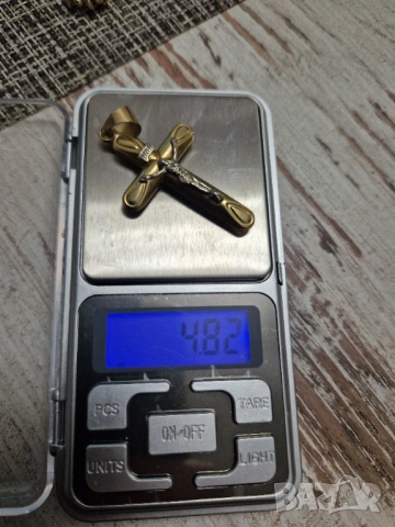 Златен синджир с кръст 24 грама 585, снимка 10 - Колиета, медальони, синджири - 53802906