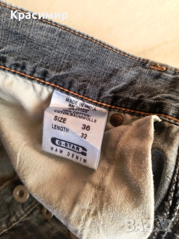 Дънкови къси панталони G star, снимка 4 - Къси панталони - 51468452