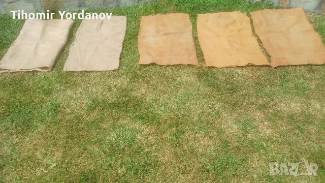 Стари конопени чували (зебло)., снимка 2 - Антикварни и старинни предмети - 51343954