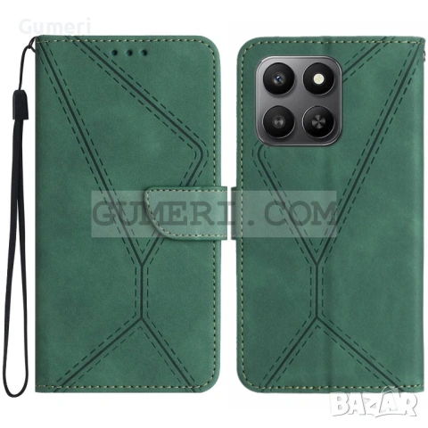 Тефтер "Stitch" за Huawei Honor 400 Smart, снимка 5 - Калъфи, кейсове - 53258021