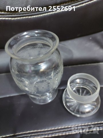 Кристален съд , снимка 5 - Антикварни и старинни предмети - 41886622