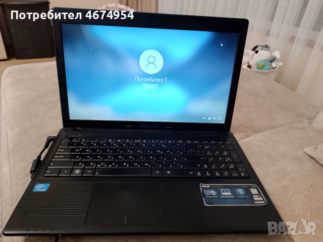 Лаптоп ASUS X55A, снимка 2 - Лаптопи за дома - 52742485
