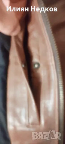 Кожено яке Pepe Jeans, снимка 5 - Якета - 47972598