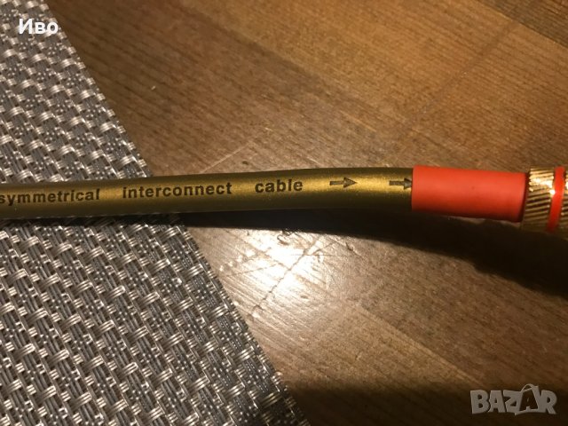 аудио кабел kco-is2-KaCsa OCC monocristal copper muiti standed cоnductor interconnect cable, снимка 5 - Аудиосистеми - 35707373