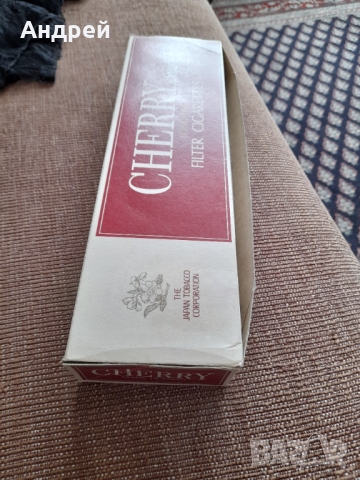 Стар картон от цигари Cherry, снимка 4 - Други ценни предмети - 36038253