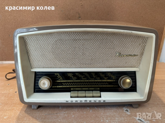 малък лампов радиоапарат "NORDMENDE NORMA 59", снимка 1