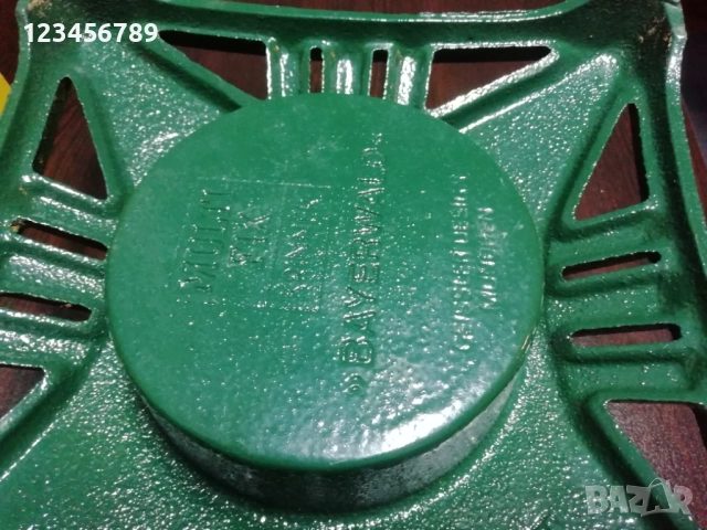 Стойка за Елха чугунена немска оригинална тежка 4kg германска метална, снимка 6 - Други - 52516871