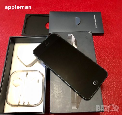 Apple iPhone 5 16gb черен Фабрично отключен, снимка 6 - Apple iPhone - 39481938