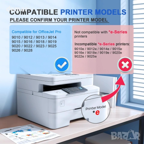 Мастилени касети 963XL за HP Officejet Pro (4 броя, черно, циан, магента, жълто), снимка 2 - Консумативи за принтери - 53401943