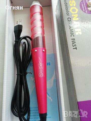 Професионална керамична маша за Къдрици, снимка 4 - Маши за коса - 44553528