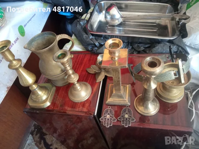 стари медни предмети, снимка 12 - Декорация за дома - 54415343