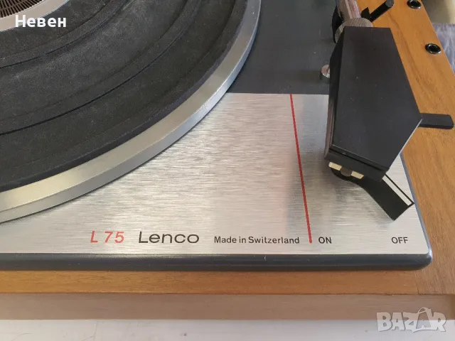 Грамофон LENCO L-75, снимка 7 - Грамофони - 49762313