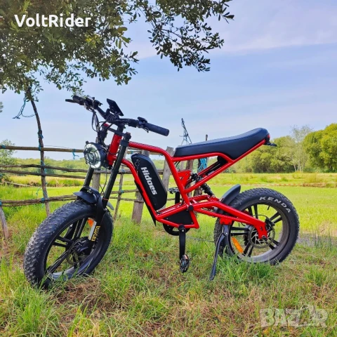 Електрическо колело HIDOES B6 1200W 48V 15.6Ah, снимка 9 - Велосипеди - 51382240