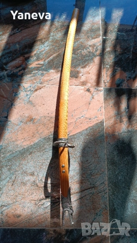 Самурайски меч с орнаменти, алигатори