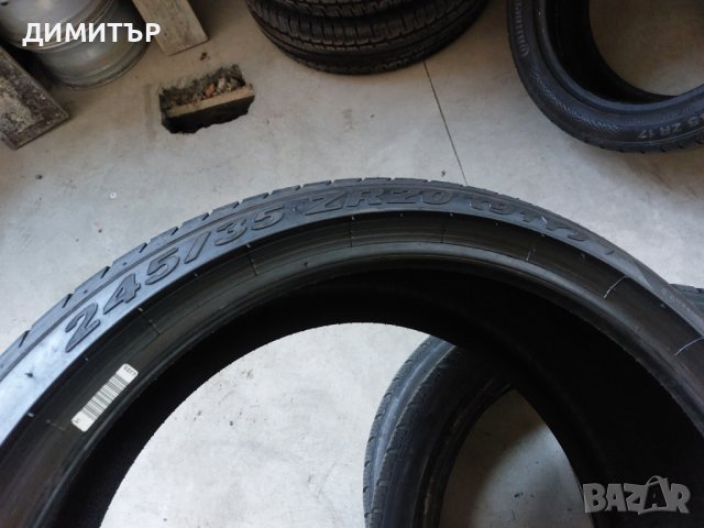 Само 1бр.НОВА лятна PIRELLI 245/35/20 DOT4819-ЦЕНАТА Е ЗА БРОЙ, снимка 5 - Гуми и джанти - 42725443