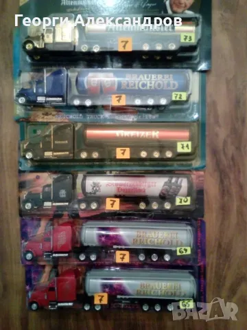 Камиончета в мащаб Н0 1/87, снимка 2 - Колекции - 48209287