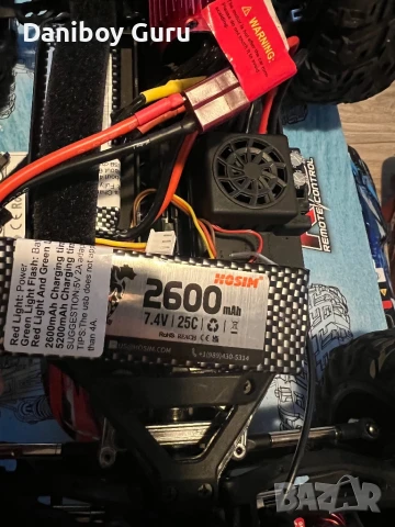 Hosim RC Кола 1/10 Безчеткова SUPER X07 Високоскоростна 68КМ/ч 4WD Офроуд Монстър Камион, снимка 10 - Коли, камиони, мотори, писти - 51126844