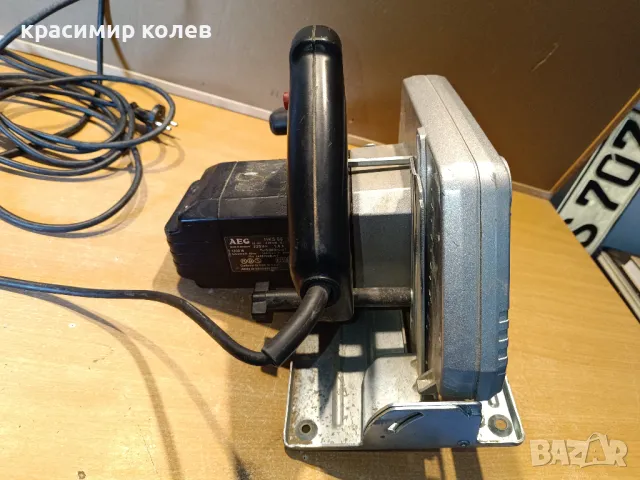 немски ръчен циркуляр "AEG HKS 66", снимка 2 - Други инструменти - 49087786