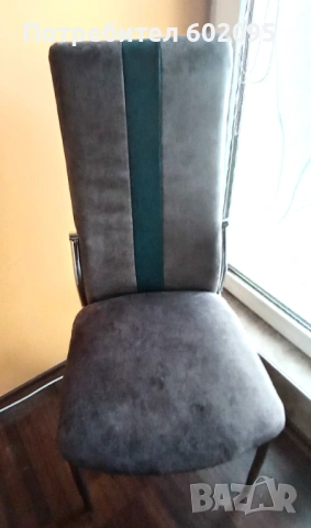 Комплект тапицирани столове 4бр