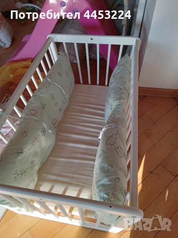 Обиколници за детски легла,матрак от алое вера и чаршафчета, снимка 5 - Спално бельо и завивки - 51496097