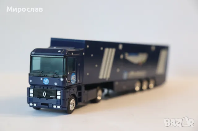 ALBEDO H0 1/87 RENAULT MAGNUМ TIR ВЛЕКАЧ КАМИОН МОДЕЛ ТИР, снимка 2 - Колекции - 50124718