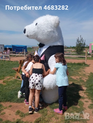 Голяма бяла мечка за Коледа, снимка 11 - Други - 52801716