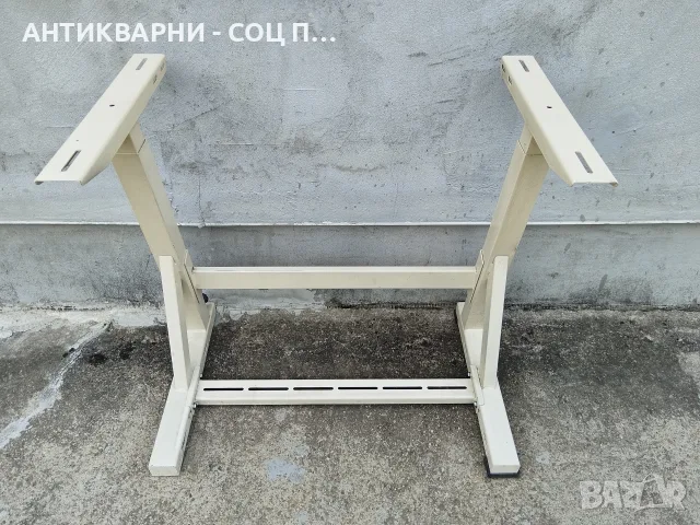 Стара Соц Японска Метална Основа, Работна Маса. / 20 кг. , снимка 3 - Маси - 56155521