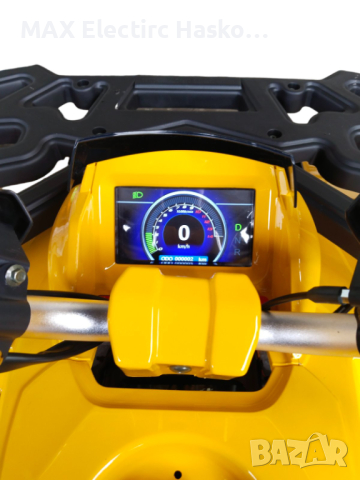 Бензиново ATV 200 кубика Shark Yellow с LED дисплей, снимка 7 - Мотоциклети и мототехника - 44763183