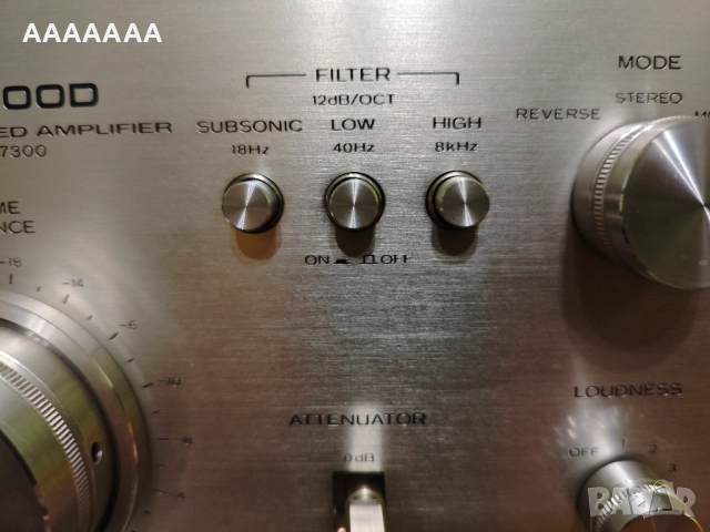 KENWOOD KA-7300, снимка 6 - Ресийвъри, усилватели, смесителни пултове - 52370431