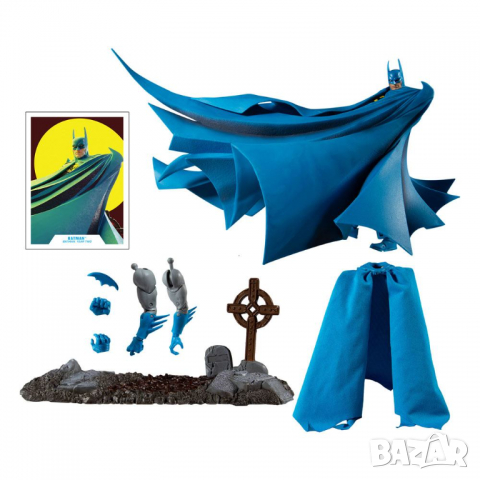 DC MULTIVERSE ACTION ФИГУРА БАТМАН ВТОРА ГОДИНА (ЗЛАТЕН ЕТИКЕТ) 18 СМ, снимка 7 - Колекции - 36343248