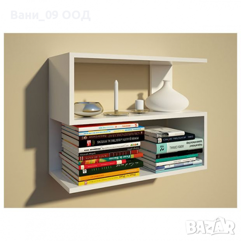 Стенна етажерка с интересен дизайн, снимка 3 - Етажерки - 36129622