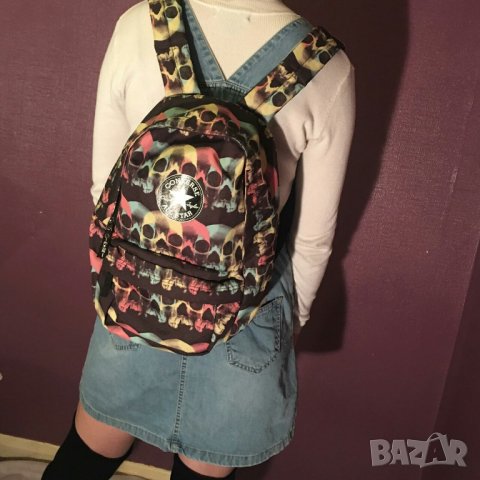 Нова раница Converse Skull, оригинал., снимка 9 - Раници - 34790945