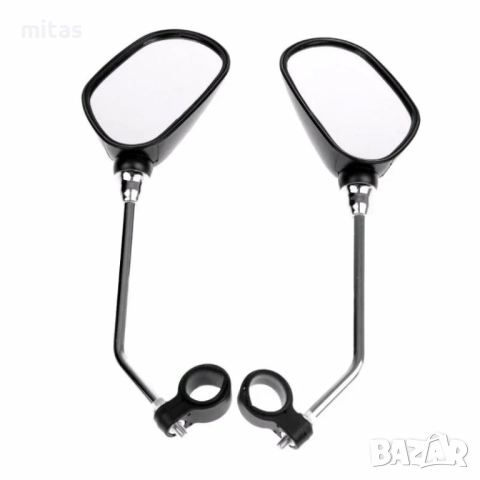 Универсален комплект странични огледала за велосипед, 100 x 65mm, 360°, снимка 2 - Аксесоари за велосипеди - 51773181