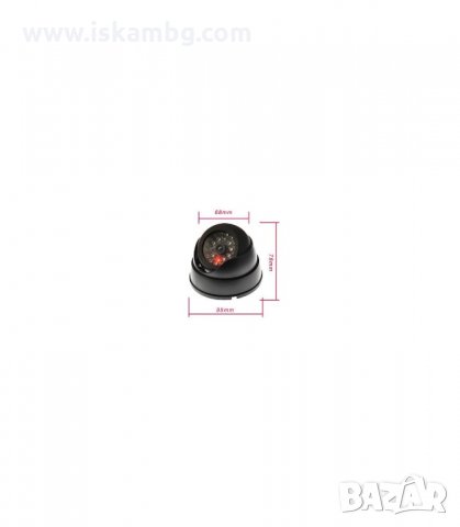 ФАЛШИВА-БУТАФОРНА КАМЕРА С LED ЧЕРВЕН ИНДИКАТОР ЗА МОНТАЖ НА ЗАКРИТО - код ДИОДИ, снимка 4 - Други - 34085842