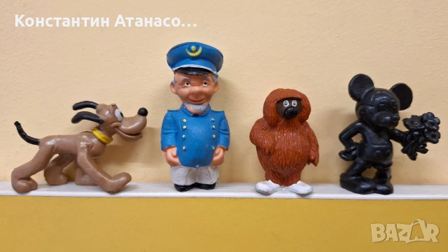Стари гумени фигурки , снимка 1