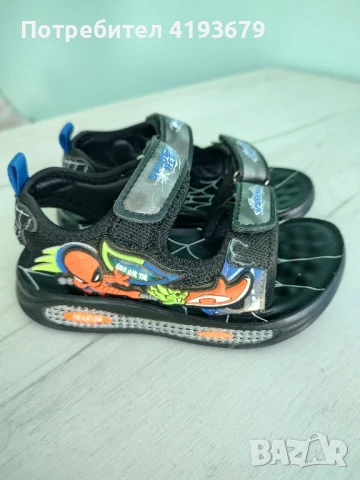 Сандали за момче 27 номер Спайдърмен , снимка 1
