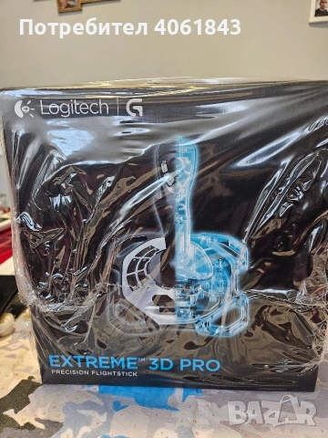 Джойстик Logitech - Extreme 3D Pro, снимка 2 - Игри за PC - 53325995