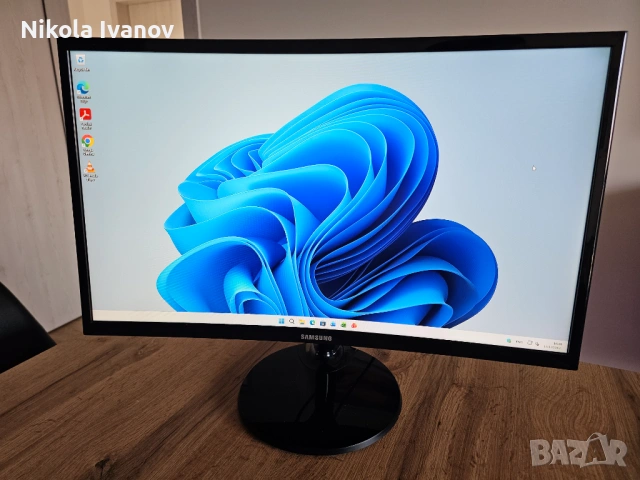 Samsung C24F390FHU | 60 Hz | Curved VA | 24 inch/60 cm | 1920x1080 | Full HD | monitor / монитор