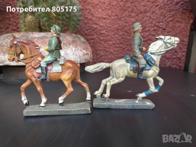 Стари фигурки войници от 30-те год на миналия век.Elastolin , Lineol, снимка 2 - Колекции - 41564210